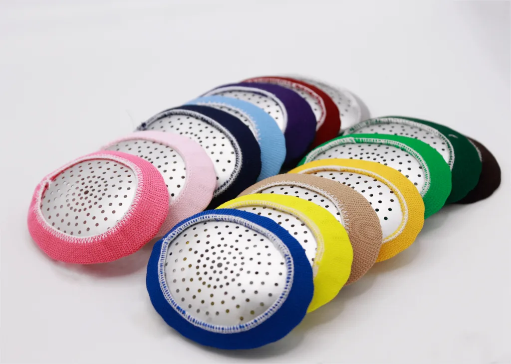 Fox Aluminum Pinhole Eye Shields with Assorted Color Loop Covers