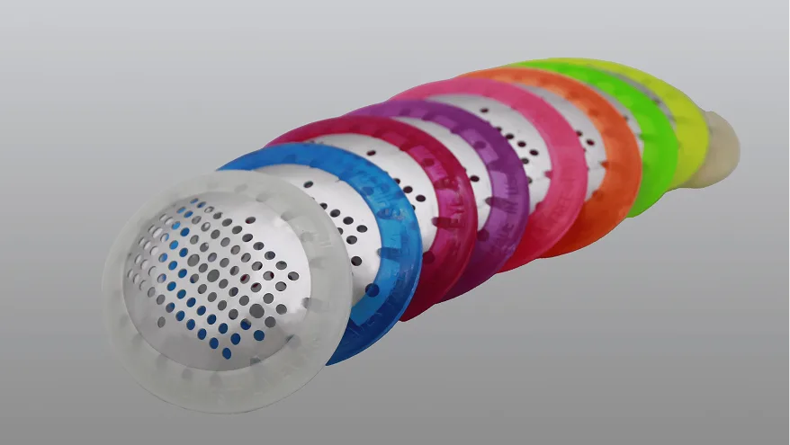 Aluminum Eye Shields with Thermoplastic Edge – Assorted Colors