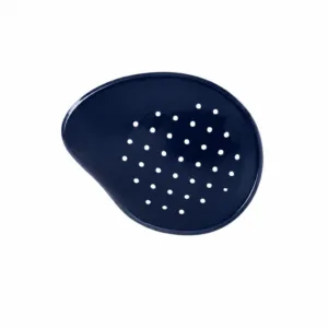 Blue Polycarbonate Eye Shields, Deep Shell Pinhole Design - LEFT EYE