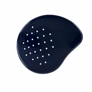 Blue Polycarbonate Eye Shields, Deep Shell Pinhole Design - RIGHT EYE