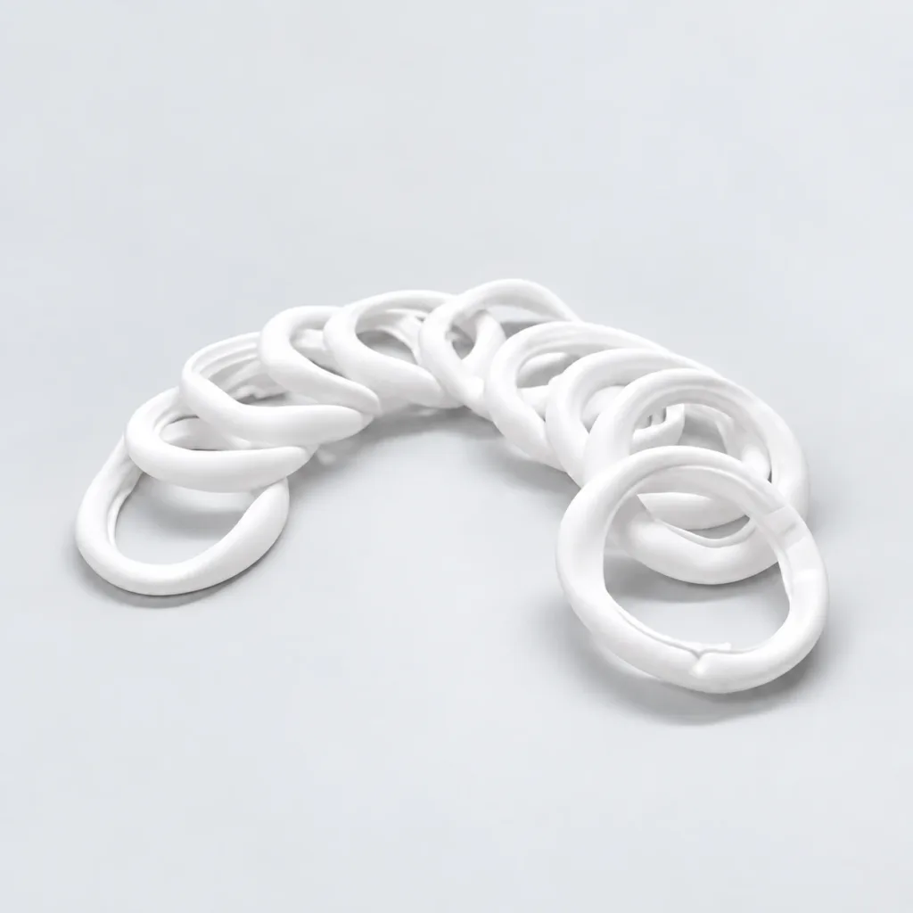 Eye Shield Loop Covers, White (500 count)
