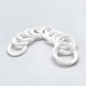 white eye shield loop covers