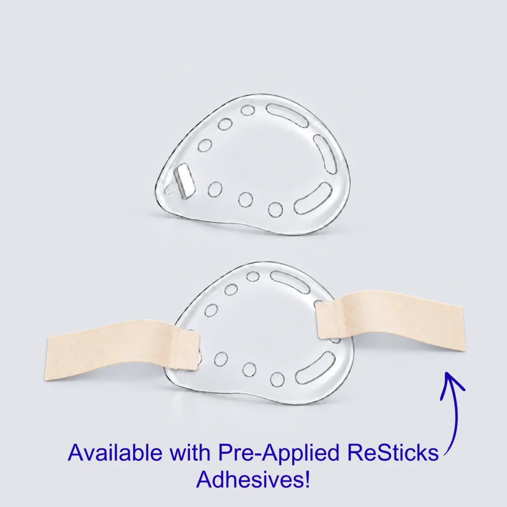 Shallow Standard Clear Polycarbonate Eye Shields