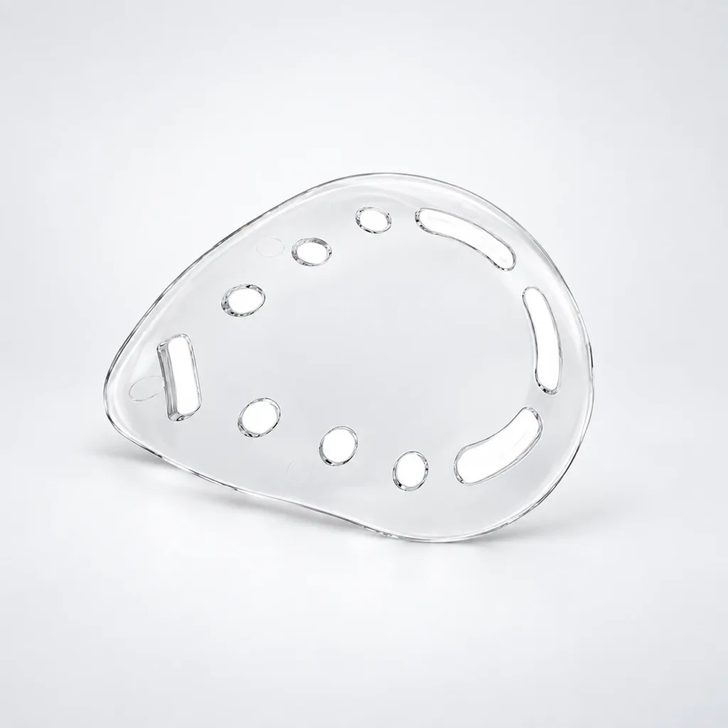 Shallow Standard Clear Polycarbonate Eye Shields