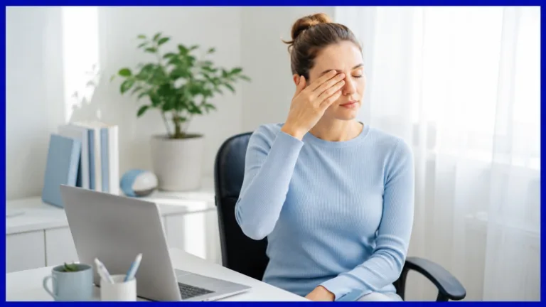 Eye exercises for eye strain and screen-related discomfort